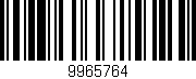 Código de barras (EAN, GTIN, SKU, ISBN): '9965764'