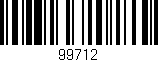Código de barras (EAN, GTIN, SKU, ISBN): '99712'