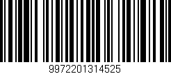 Código de barras (EAN, GTIN, SKU, ISBN): '9972201314525'