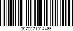 Código de barras (EAN, GTIN, SKU, ISBN): '9972971314466'