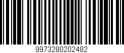 Código de barras (EAN, GTIN, SKU, ISBN): '9973280202482'