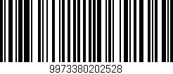 Código de barras (EAN, GTIN, SKU, ISBN): '9973380202528'