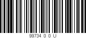 Código de barras (EAN, GTIN, SKU, ISBN): '99734_0_0_U'