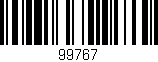 Código de barras (EAN, GTIN, SKU, ISBN): '99767'