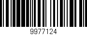 Código de barras (EAN, GTIN, SKU, ISBN): '9977124'