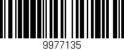 Código de barras (EAN, GTIN, SKU, ISBN): '9977135'