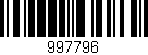 Código de barras (EAN, GTIN, SKU, ISBN): '997796'