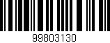 Código de barras (EAN, GTIN, SKU, ISBN): '99803130'