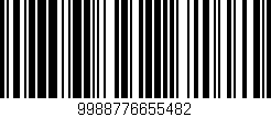 Código de barras (EAN, GTIN, SKU, ISBN): '9988776655482'