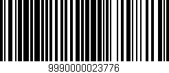 Código de barras (EAN, GTIN, SKU, ISBN): '9990000023776'