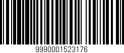 Código de barras (EAN, GTIN, SKU, ISBN): '9990001523176'