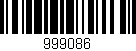 Código de barras (EAN, GTIN, SKU, ISBN): '999086'