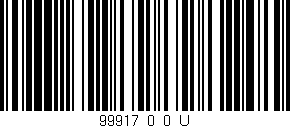 Código de barras (EAN, GTIN, SKU, ISBN): '99917_0_0_U'