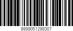 Código de barras (EAN, GTIN, SKU, ISBN): '9999051299307'