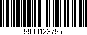 Código de barras (EAN, GTIN, SKU, ISBN): '9999123795'