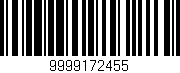 Código de barras (EAN, GTIN, SKU, ISBN): '9999172455'