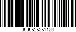 Código de barras (EAN, GTIN, SKU, ISBN): '9999525351128'
