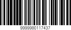 Código de barras (EAN, GTIN, SKU, ISBN): '9999980117437'