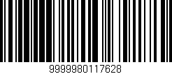 Código de barras (EAN, GTIN, SKU, ISBN): '9999980117628'