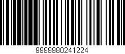 Código de barras (EAN, GTIN, SKU, ISBN): '9999980241224'