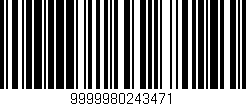 Código de barras (EAN, GTIN, SKU, ISBN): '9999980243471'