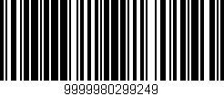 Código de barras (EAN, GTIN, SKU, ISBN): '9999980299249'