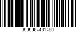 Código de barras (EAN, GTIN, SKU, ISBN): '9999984481480'