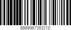 Código de barras (EAN, GTIN, SKU, ISBN): '9999987283210'