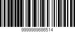 Código de barras (EAN, GTIN, SKU, ISBN): '9999989686514'