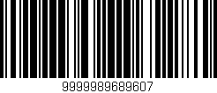 Código de barras (EAN, GTIN, SKU, ISBN): '9999989689607'