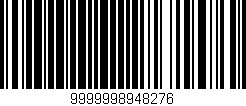 Código de barras (EAN, GTIN, SKU, ISBN): '9999998948276'