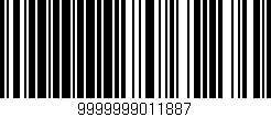 Código de barras (EAN, GTIN, SKU, ISBN): '9999999011887'