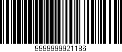 Código de barras (EAN, GTIN, SKU, ISBN): '9999999921186'