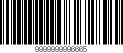Código de barras (EAN, GTIN, SKU, ISBN): '9999999996665'