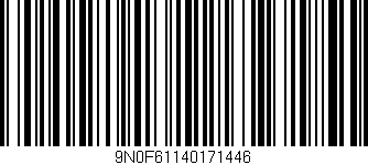 Código de barras (EAN, GTIN, SKU, ISBN): '9N0F61140171446'