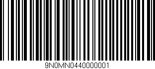Código de barras (EAN, GTIN, SKU, ISBN): '9N0MN0440000001'