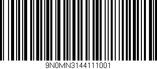 Código de barras (EAN, GTIN, SKU, ISBN): '9N0MN3144111001'