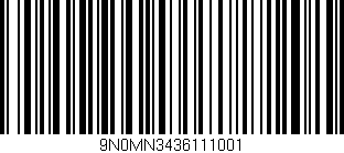 Código de barras (EAN, GTIN, SKU, ISBN): '9N0MN3436111001'