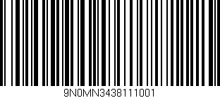 Código de barras (EAN, GTIN, SKU, ISBN): '9N0MN3438111001'