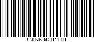 Código de barras (EAN, GTIN, SKU, ISBN): '9N0MN3440111001'