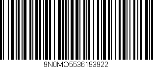 Código de barras (EAN, GTIN, SKU, ISBN): '9N0MO5536193922'