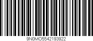Código de barras (EAN, GTIN, SKU, ISBN): '9N0MO5542193922'
