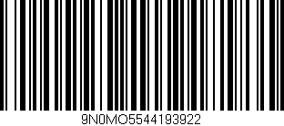 Código de barras (EAN, GTIN, SKU, ISBN): '9N0MO5544193922'