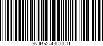 Código de barras (EAN, GTIN, SKU, ISBN): '9N0R53448000001'