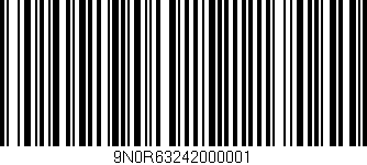 Código de barras (EAN, GTIN, SKU, ISBN): '9N0R63242000001'