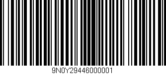 Código de barras (EAN, GTIN, SKU, ISBN): '9N0Y29446000001'
