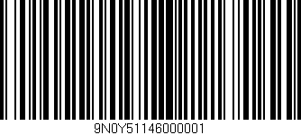 Código de barras (EAN, GTIN, SKU, ISBN): '9N0Y51146000001'