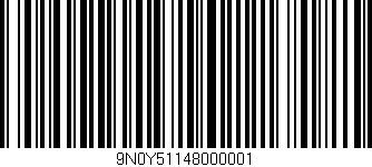 Código de barras (EAN, GTIN, SKU, ISBN): '9N0Y51148000001'
