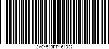 Código de barras (EAN, GTIN, SKU, ISBN): '9V0Y513PP161632'