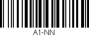 Código de barras (EAN, GTIN, SKU, ISBN): 'A1-NN'